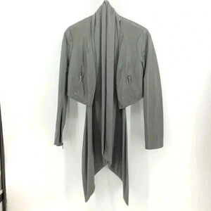 BEBE MOTO JACKET WITH  REMOVABLE SCARF